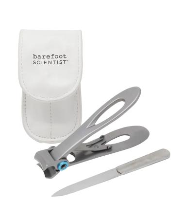 Barefoot Scientist Clip Clip Easy-Trim Nail Clippers  Stainless Steel Clippers for Perfect Nails 2 Piece Set