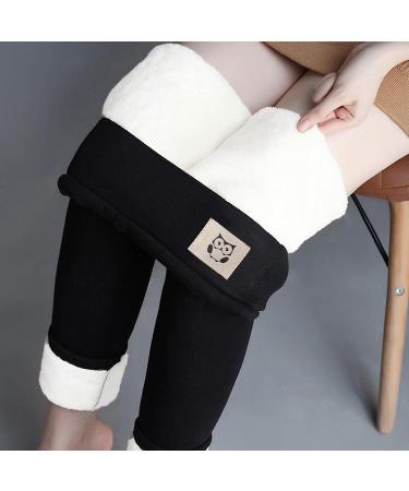 Sriper Women's Winter Fleece Lined Leggings | High Waist Thermal Pants for Tummy Control | Warm Pajamas | Small to Plus Size Options - Buy Online on GoSupps.com
