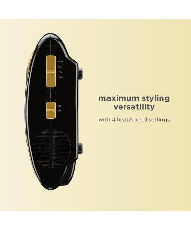 INFINITIPRO BY CONAIR Gold Bonnet Hair Dryer - Soft & Portable Black Style - Buy Online on GoSupps.com