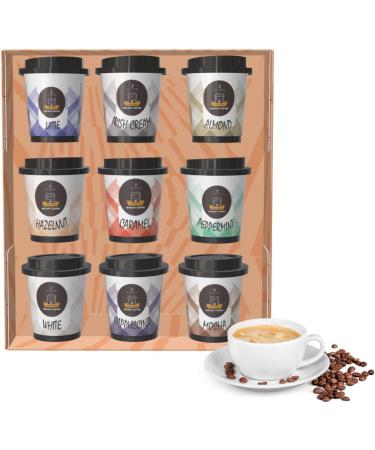 Coffee Gifts For Women - Instant Coffee Gift Set 9 Pack Coffee Travel Cup Mens Gifts For Christmas Coffee Selection Gift Set for Coffee Lovers Christmas Gifts For Women & Men - Buy Online on GoSupps.com