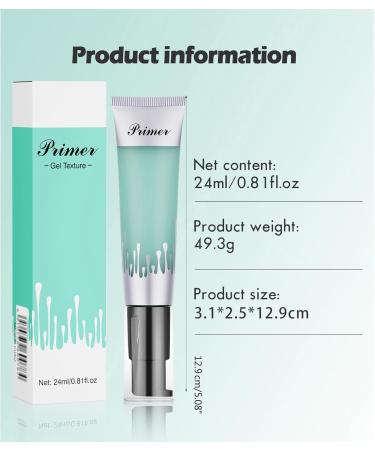 Gel Face Primer Get a smooth long-lasting makeup look. Hydrating primer for extended wear. hydrating face primer - Buy Online on GoSupps.com