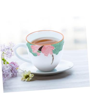 Alipis 6pcs Cup Chinese Porcelain Coffee Mug Dipping Plate Hand-Painted Ceramic Tea Ware Household Mug As Shown 8X6X5CM - Buy Online on GoSupps.com