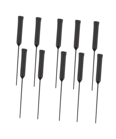 Healeved 10pcs Hearing Aid Cleaning Kit Crevice Cleaning Tool Ear Wax Removal Vacuum for Accessories