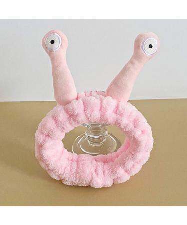 SculptZen Snail Spa Headband Face Wash Headband for Women Girls Makeup Headband Soft Flannel Head Wraps Elastic Skincare Hair Band Cute Hair Accessories for Washing Face Shower Sports Beauty Skincare - Buy Online on GoSupps.com