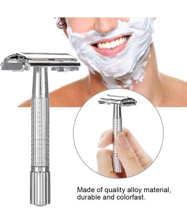 Buy Ongoion Men's Shaving Set - Classic Safety Razor with Base - Premium Alloy Shaver for a Perfect Shave | International Shipping Available - Buy Online on GoSupps.com