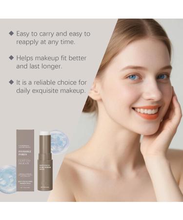  Gwtdtoad Pore refiner Invisible pore filler stick | Long-lasting mattifying moisturizer that controls oil | Makeup base for women for special occasions - Buy Online on GoSupps.com