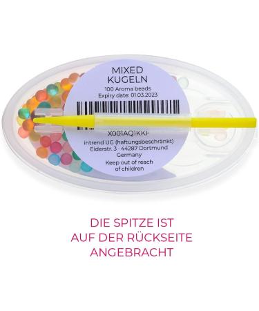 Flavoroom Premium Mix Capsules Set - 10 Gourmet Flavors 1000 Aroma Balls & Storage Box | Unforgettable Taste Experience - Buy Online on GoSupps.com