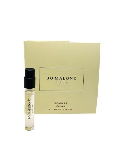 Jo Malone Set of 2 London Scarlet Poppy Cologne Intense Sample Vial .05oz/ 1.5ml each - Buy Online on GoSupps.com
