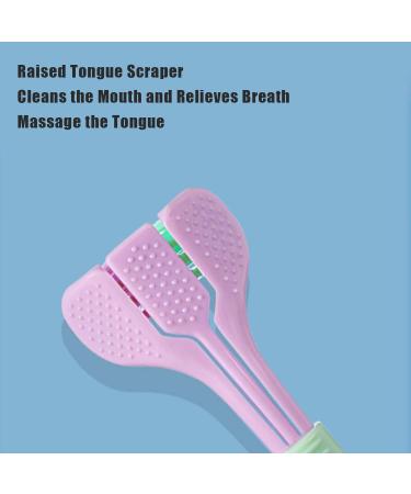 3-Sided Toothbrush for Autism - V-Shaped Soft Bristles Non-Slip 3-Piece Set in Purple - Buy Online on GoSupps.com