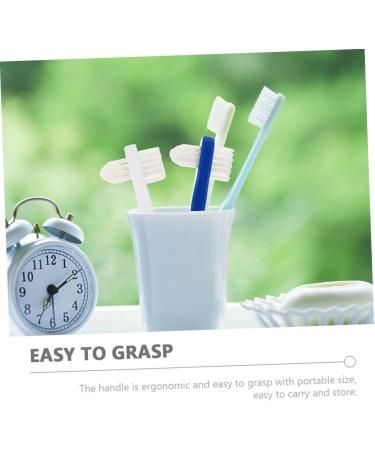 TOVINANNA 12 Stk Double-Headed Soft Toothbrush - Portable Denture & False Teeth Cleaning Tool (2x2 Stk) - Buy Now for International Shipping! - Buy Online on GoSupps.com