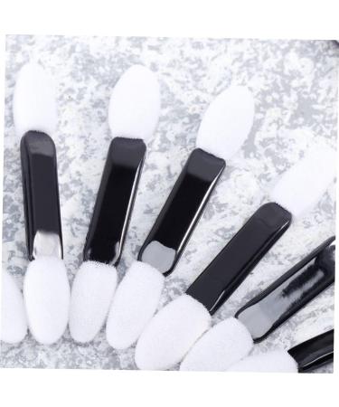 SOESFOUFU Makeup Eyeshadow 100pcs Travel Kit for Women Eyeshadow Sponge Brush Eyeshadow Brush Kit Eye Shadow Stick Miss Toolkit M White - Buy Online on GoSupps.com