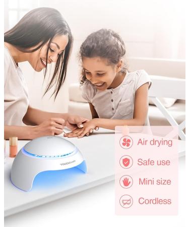 TOUCHBeauty Nail Dryer for Normal Nail Polish with Air Dryer and LED Nail Polish Drying Device (Not for Gel Nail Polish Christmas Gift for Kids 2130 2130aa - Buy Online on GoSupps.com