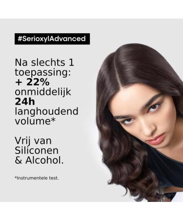 LOr al Professionnel Strengthening and Purifying Shampoo For Thinning Hair Purifies the Hair Roots of Product Residue and Stimulates Hair Growth With Magnesium Serioxyl Advanced 300ml - Buy Online on GoSupps.com