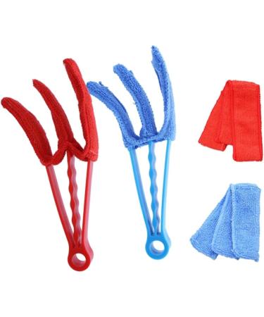 FRCOLOR 8 Pcs window duster sewing brush cleaning brush air outlet fence air conditioner window blind cleaner Washable air conditioner cleaner Multifunction cleaning ball - Buy Online on GoSupps.com