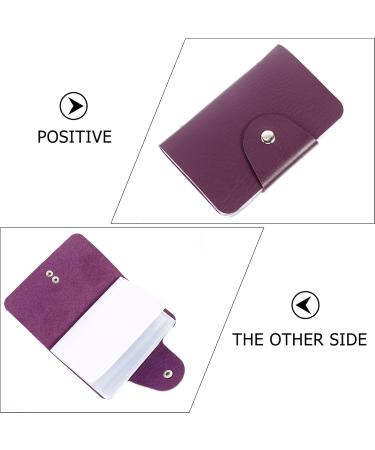 Lurrose Purple Nail Art Stamp Plate Holder - Organize Your Stamping Plates Collection for Perfect Manicures - Buy Online on GoSupps.com