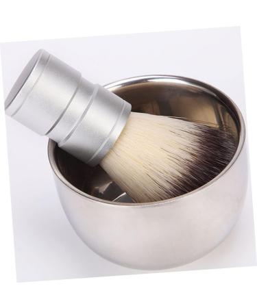 Frcolor Stainless Steel Shaving Bowl & Brush Set - Travel Razor for Men | Premium Men's Grooming Essentials - Buy Online on GoSupps.com