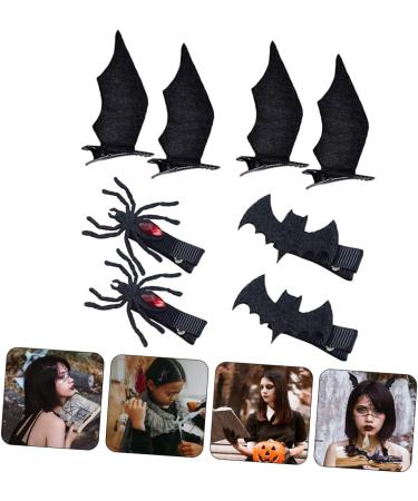 Beavorty 4 Pairs halloween hair clips spider hair clips ghost hair clips makeup hair clips Spider Web hair clips hair accessories for prom Party Headwear girl issue card iron funny - Buy Online on GoSupps.com