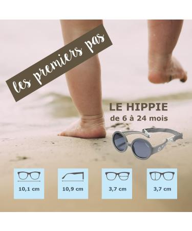 Mausito Kids Sunglasses 6-24 Months | Adjustable Strap & UV Protection | Navy Toddler Sunglasses - Buy Online on GoSupps.com