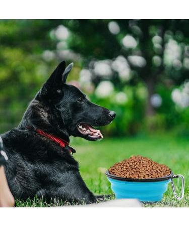 Large Collapsible Dog Bowls VIGIME 1000ml Travel Water Food Bowls Portable Foldable Collapse Dishes with Carabiner Clip for Traveling Hiking Walking 2 Pack (Light Blue + Light Green) Light Blue+light Green - Buy Online on GoSupps.com