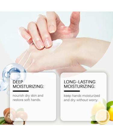 Hand lotion for dry skin 80g of delicate non-greasy moisturizing formula - Hand care lotion for women and men for cracked skin hydration  - Buy Online on GoSupps.com