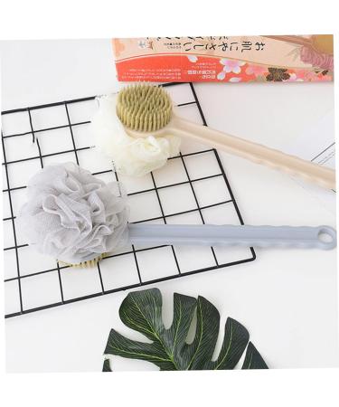 Healeved Double Sided Bath Brush Loofah Dish Sponge Set - 3 PCs | Body & Foot Exfoliating Scrubber | Shower & Back Scrubber Brushes - Buy Online on GoSupps.com