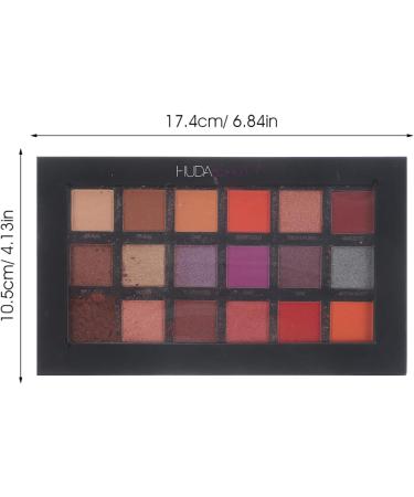 POPETPOP 18 Matte Eyeshadow Eye Shadow Palettes Eyeshadow Matt Eyeshadow Palette Cosmetic Miss Tray - Buy Online on GoSupps.com