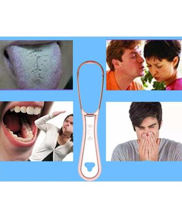 5Pcs Tongue Cleaner - Bad Breath Remover Handheld Scraper & Brush for Oral Hygiene | Random Color - Buy Online on GoSupps.com