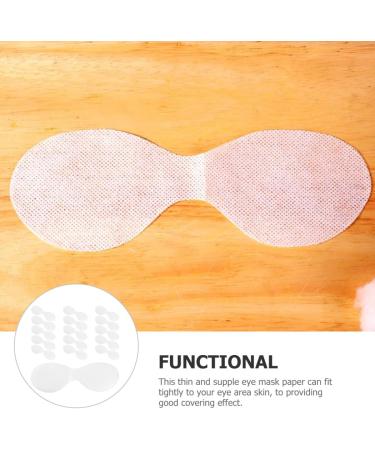 Masques Yeux en Papier Non Tiss 100 Feuilles 100% Coton Double Couche Patchs pour Soins Oculaires Diy Confortables et Adaptables pour Spa et Soins Beaut Domicile - Buy Online on GoSupps.com