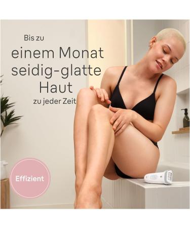 Buy Braun Silk- pil 7 Epilator for Women | Long-Lasting Hair Removal & Bikini Trimmer - White/Silver (Model 7-241) - Buy Online on GoSupps.com