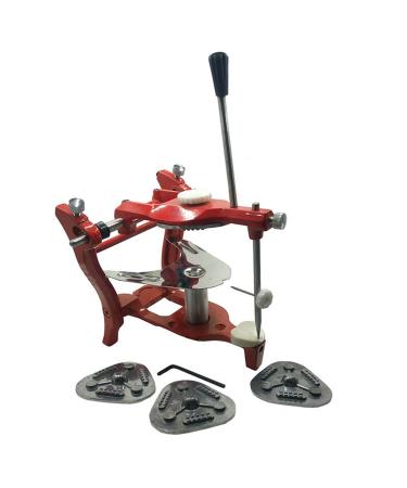 Multifunctional articulator magnetically adjustable full mouth article made of metal prosthesis articulator large type C-articulator for dental laboratories dentists and learners