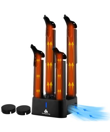 Sunday Living Boot Dryer, Shoe Dryer with 4 Detachable Tubes, Efficient Boot Dryer with Heat Blower, Boot Warmer with 3 Hours Timer, Glove Dryer Quick Drying, Low Noise