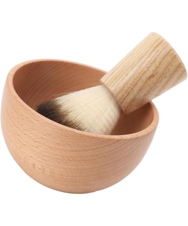 Premium Animal Hair Imitation Shaving Brush Set - Durable Quick Drying & Easy to Clean - Perfect Gift for Men - Buy Online on GoSupps.com