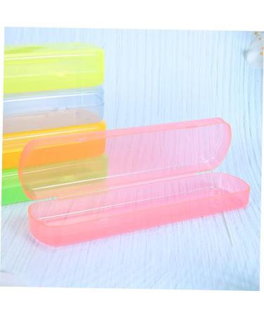 Buy Cabilock Travel Toothbrush & Holder Set - 5-Piece Portable Toothbrush and Toothpaste Organizer 21x5.5cm - International Shipping Available - Buy Online on GoSupps.com