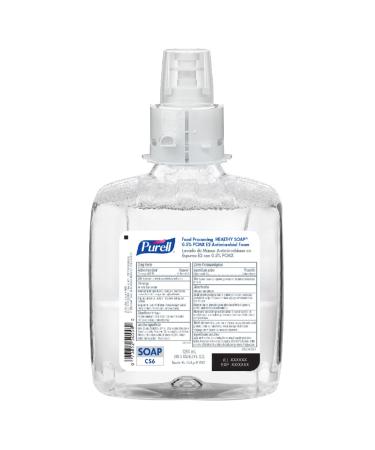 Purell Food Processing Healthy Soap Foaming Handwash Refills Unscented 40.5 Oz Pack Of 2 Refill Bottles