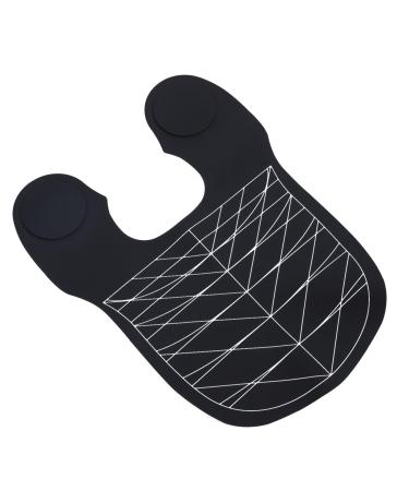 Hair Cutting Collar Hair Cutting Guide Collar Hair Clipper Cape Waterproof Silicone Angle Cutting Line Hair Salon Stylist Shawl for Hair Coloring (1)