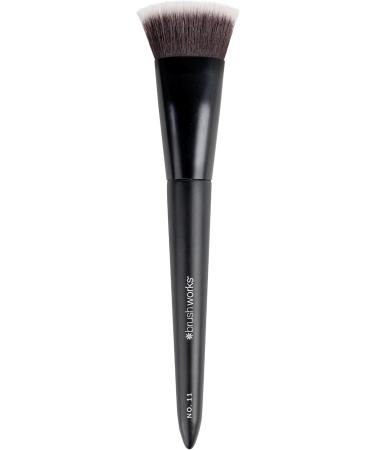 Brushworks No. 11 Flat Top Contour Brush - Buy Online on GoSupps.com