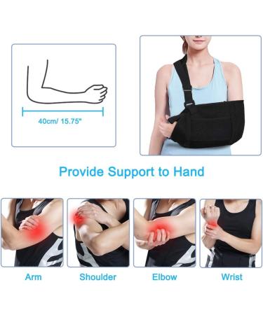 Adjustable Arm Loops & Shoulder Orthosis for Rotator Cuff Support | Shoulder Stability Dislocation Relief and Injury Recovery - Buy Online on GoSupps.com