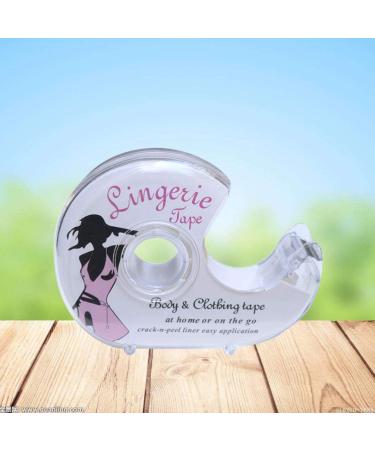 Clear Double Sided Tape Double Sided Clothing Tape Double Sided Tape Tape Adhesive with Dispenser for Body Clothing Dress Secret 3 Meters Double Sided Clear Tape Bra Dress - Buy Online on GoSupps.com