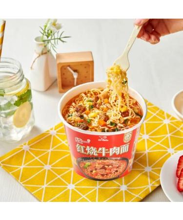 Infinitely Home Decor Center 12 Pack Tongyi Ramen Instant Chinese Noodles Cups in Soup - Buy Online on GoSupps.com