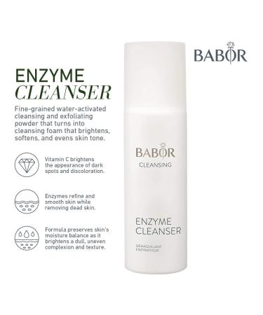 Babor Enzyme Cleanser Powder - Facial Exfoliating Scrub with Vitamin C - Buy Online on GoSupps.com