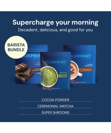 Blueprint Bryan Johnson Super Shroom Coffee Mushroom Coffee with Lion s Mane Reishi & GABA 70mg Caffeine Focus & Energy Coffee Adaptogenic Coffee Alternative 30 Servings - Buy Online on GoSupps.com