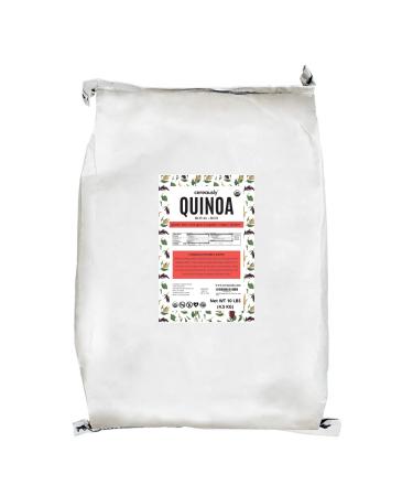 CEREAUSLY Organic Red Quinoa in Bulk | 10 Lb | Restaurants | Wholesale | Bolivian | Royal | NON-GMO | Kosher | Gluten-Free | Vegan Red 10 Pound (Pack of 1)