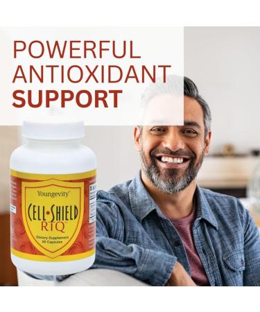 Youngevity Cell Shield RTQ - Turmeric Curcumin (95% Circuminoids) Quercetin Japanese Knotweed - Highly Bioavailable Antioxidant Blend - 60 Capsules 60 Count (Pack of 1) - Buy Online on GoSupps.com