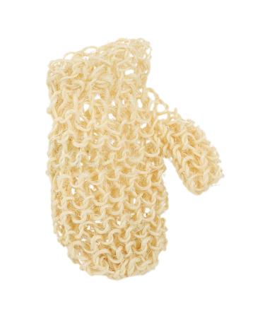 Hemoton Braided Shower Gloves Exfoliating Glove Exfoliating Body Scrubber Bath Scrubber Gloves Exfoliating Bath Gloves Body Shower Mitts Washcloth Body Peeling Tools Sisal Towel To Weave
