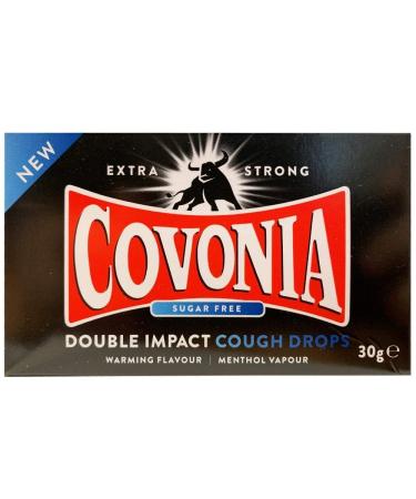 10 x Covonia Double Impact Lozenges Strong Original 30g