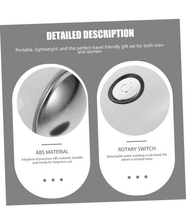 Healeved 1set Electric Foot Foot Hard Skin Scrubber Remover for Feet Remover for Foot Heel Remover Electrical Tools Electric Abs Scraper White Charging Mode - Buy Online on GoSupps.com