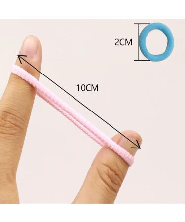 100Pcs Baby Hair Ties Set with Hair Tools and Clips for Toddler Girls - Hair Accessories Kit with Topsy Tail Tool, Duck Bill Clips, Rat Tail Comb - Type C - Buy Online on GoSupps.com