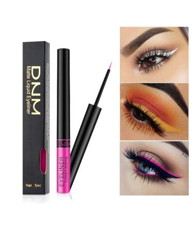 Allbestaye Waterproof Matte Color Eyeliner - Blue Purple Green White Brown | International Shipping Available - Buy Online on GoSupps.com