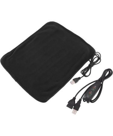 Fdit Electric Blanket USB Heating Pad - Multi-Level Temperature Control for Shoulder Neck Leg and Waist - Cozy Black Electric Throw - Buy Online on GoSupps.com
