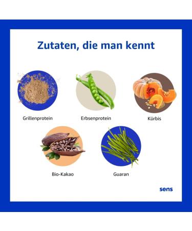  SENS Strawberry Protein - Roasted Insect Protein 455g - Cricket Protein Powder Lactose and Chemical Free - Sports Nutrition - Buy Online on GoSupps.com